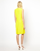 Thumbnail for your product : Peter Jensen Frill Dress in Yellow
