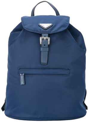 Prada Pre-Owned Logos Backpack Hand Bag