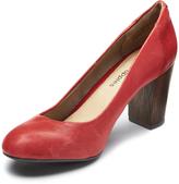 Thumbnail for your product : Hush Puppies Women's 'Sisany' Leather Chunky Heel Pump