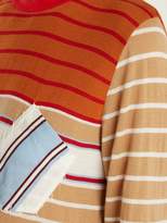 Thumbnail for your product : Marni Striped Wool Blend Sweater - Womens - Beige Multi