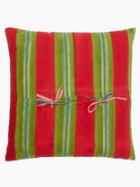 Thumbnail for your product : LISA CORTI Corolla Frida-print Cotton Cushion - Pink