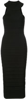 Thumbnail for your product : Cushnie ribbed detail fitted dress