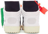 Thumbnail for your product : Off-White Off White White and Blue Low 3.0 High-Top Sneakers