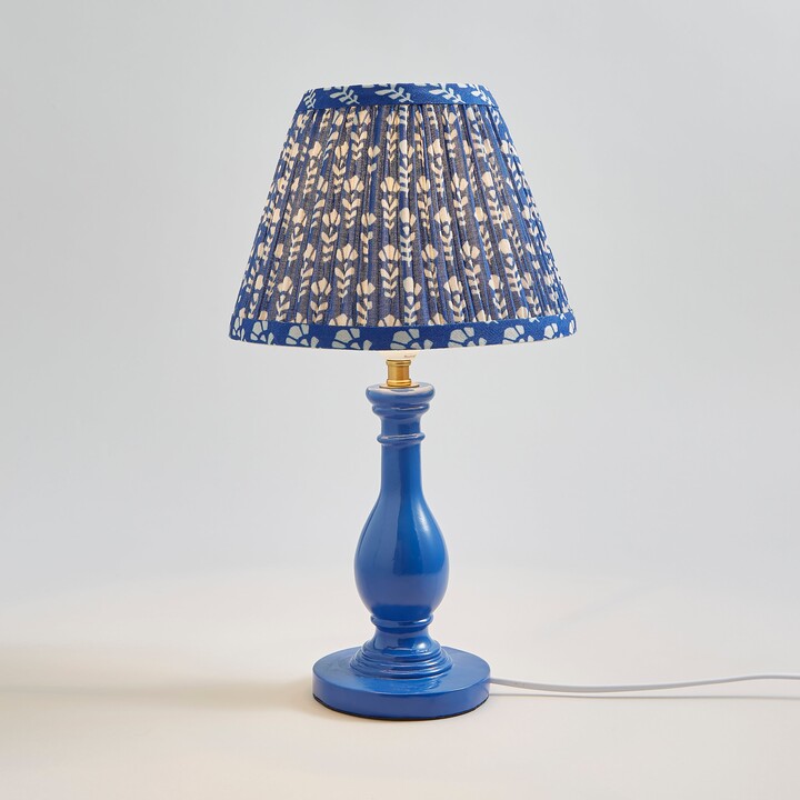 Dunelm Joyce Candlestick Table Lamp Blue ShopStyle