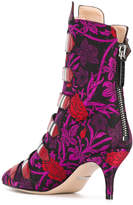 Thumbnail for your product : Gucci jacquard buckled ankle boots