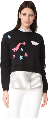 Olympia Le-Tan Griffin Sweater