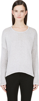 Thumbnail for your product : Helmut Lang Grey Knit Crewneck Sweater