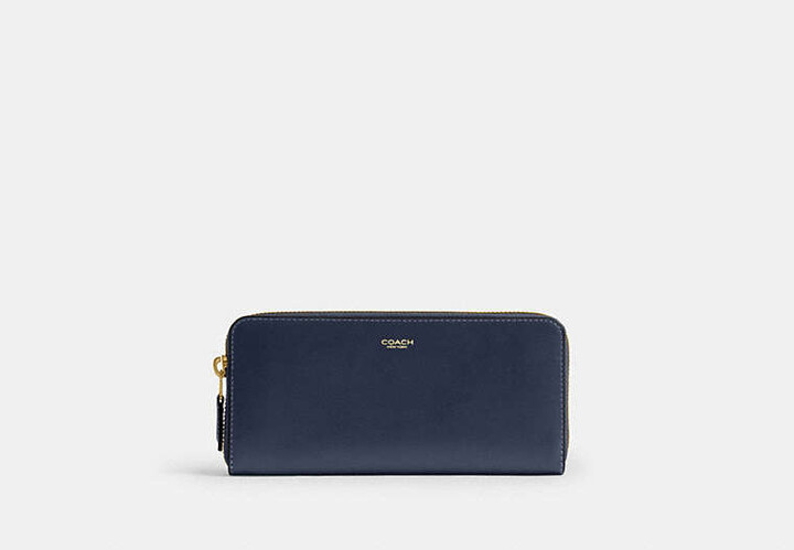 Coach New York Slim Accordion Zip Wallet