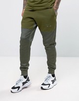 Thumbnail for your product : Nike Air Joggers In Tapered Fit In Green 832152-331