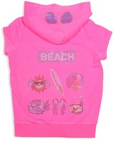 Thumbnail for your product : Butter Shoes Girls' Short Sleeve Hoodie - Little Kid