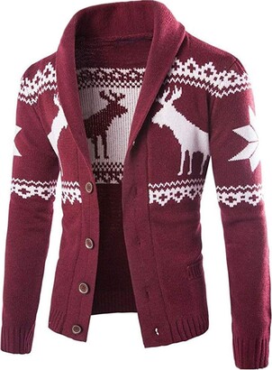 Best Deal for Christmas Cardigan for Women, Xmas Open Front Solid