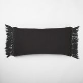 Thumbnail for your product : west elm Tassel Edge Lumbar Pillow Cover – Slate
