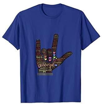 American Sign Language ASL "I Love You" T-Shirt