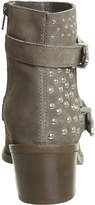 Thumbnail for your product : Office Alpha Studded Western Boots Taupe Suede Studded