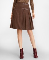 Thumbnail for your product : Brooks Brothers Stretch Wool-Silk Tweed Kilt