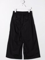 Thumbnail for your product : MonnaLisa TEEN wide-leg cotton trousers
