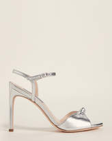 stuart weitzman kelli suede knot slide sandals