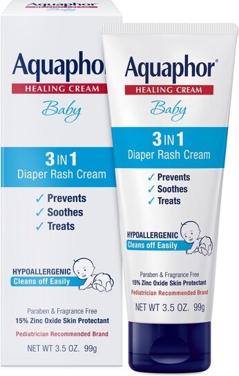 Aquaphor AquaphorBaby3-in-1DiaperRashReliefCream-3.5oz