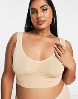 Thumbnail for your product : Simply Be comfort bra in beige