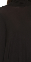 Thumbnail for your product : Three Dots Draped Turtleneck Tunic