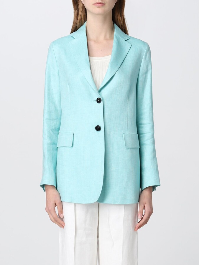Womens Turquoise Blazer | Shop The Largest Collection | ShopStyle