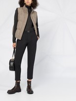 Thumbnail for your product : Brunello Cucinelli Checked Padded Gilet