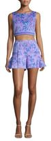 Thumbnail for your product : Lilly Pulitzer Two-Piece Neri Printed Scuba Cropped Top & Shorts