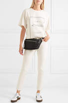 Thumbnail for your product : Mother The Rascal Cropped Frayed Mid-rise Slim-leg Jeans