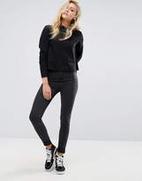 Thumbnail for your product : Noisy May Tall mid rise skinny jean in black