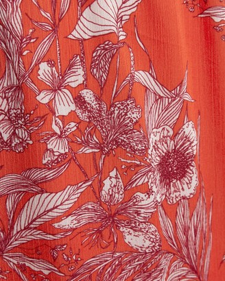 Alexis Cassara Floral Print Mini Dress