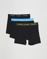 Thumbnail for your product : Calvin Klein Men's Black Boxer Briefs - Cotton Stretch Boxer Brief 3-Pack - Size S at The Iconic