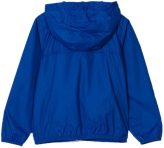 K-Way Blue Contrast Zip Up Jacket
