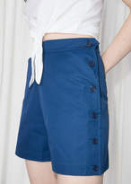 Thumbnail for your product : And other stories High Waisted Button Shorts