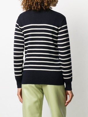 Marc Jacobs Striped Long-Sleeve Jumper