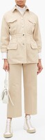 Thumbnail for your product : Prada High-rise Front-pleat Straight-leg Jeans
