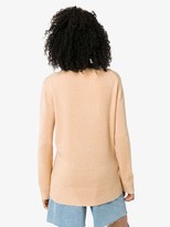 Thumbnail for your product : Ply-Knits Deep V-Neck Jumper
