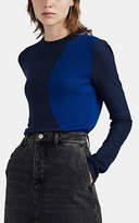 Thumbnail for your product : Woolmark Colovos X Prize Women's Colorblocked Merino Wool Sweater - Blue