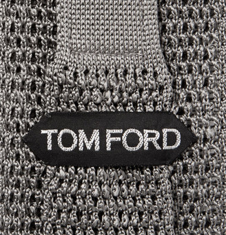 Tom Ford 7.5cm Knitted Silk Tie