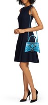 Thumbnail for your product : Balenciaga Small Hourglass Snakeskin-Embossed Leather Top Handle Bag