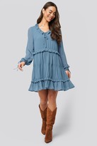 Thumbnail for your product : NA-KD Multi Frill Flowy Mini Dress
