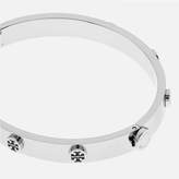 Thumbnail for your product : Tory Burch Women's Logo Stud Hinge Bracelet - Silver