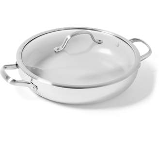 Green Pan Venice Pro 12-Inch Multilayer Stainless Steel Ceramic Nonstick Saute Pan with Glass Lid