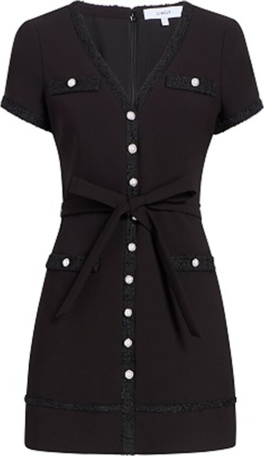 LIKELY Jolie Tie Waist Mini Dress