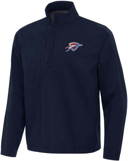 Oklahoma City Thunder Antigua Brisk 1/4 Zip Small Navy