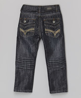 Thumbnail for your product : Black Distressed Straight-Leg Jeans - Toddler & Boys