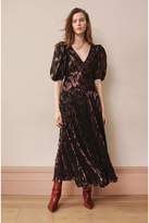 Thumbnail for your product : Rebecca Taylor Ribbon Lurex Jacquard Pleated Dress