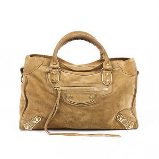 Balenciaga Suede Bags | Shop the world 