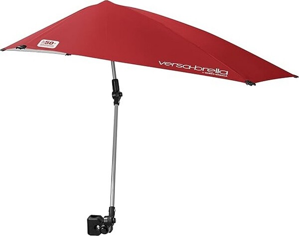 Sport-Brella Sport-BrellaVersa-BrellaSPF50+AdjustableUmbrella,FirebrickRed