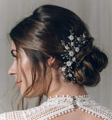 Thumbnail for your product : Carlisle Debbie Small Floral Crystal Wedding Hair Vine Ariel