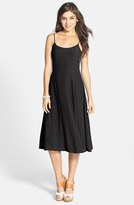 Thumbnail for your product : Frenchi Lace-Up Back Midi Dress (Juniors)